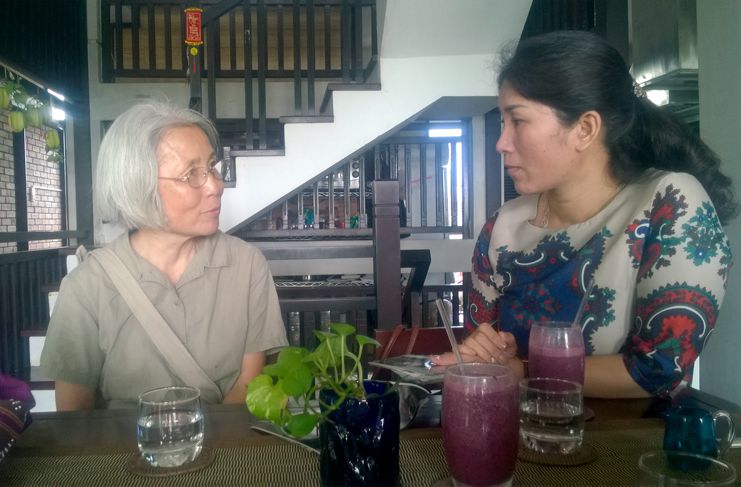 Reiko and Ms. Tran Song Binh Duong