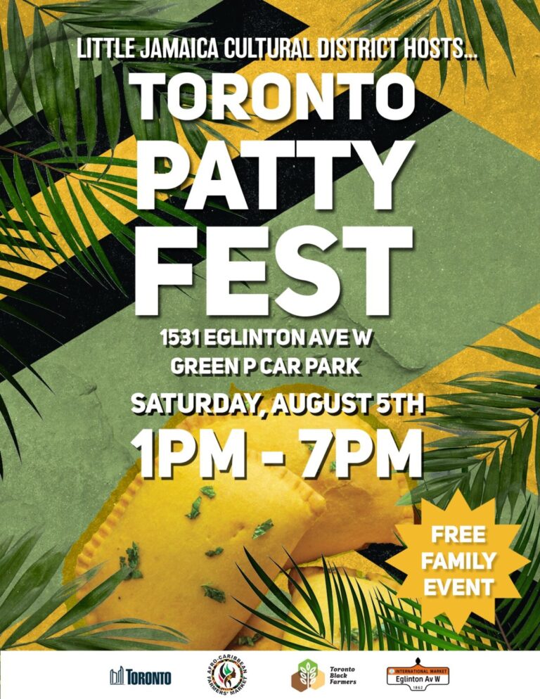 Toronto tổ chức lễ hội bánh patty Jamaica đầu tiên trên thế giới